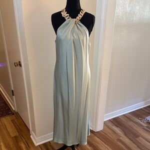 Gianni Bini Mint Green Halter Dress